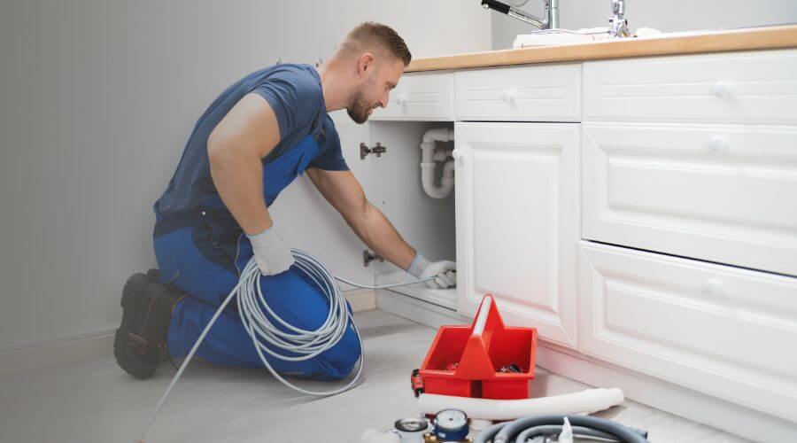 Local annual plumbing maintenance in Adams, OK